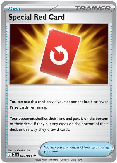 CRI: Special Red Card - 082/086 (Reverse Holofoil)