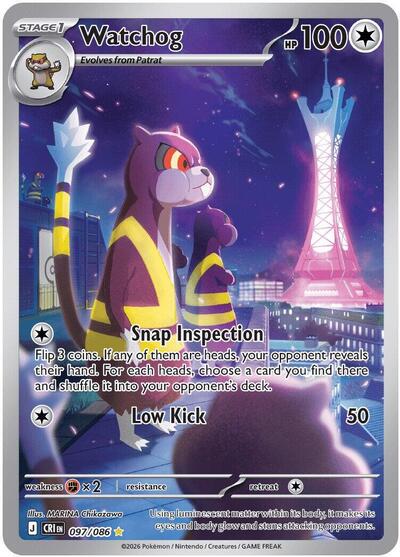 CRI: Watchog - 097/086 (Holofoil)