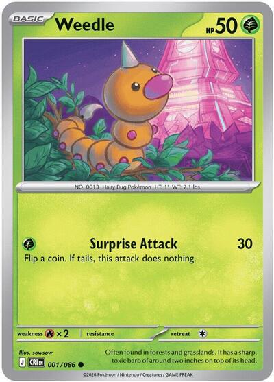 CRI: Weedle