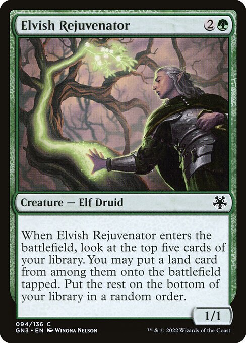 GN3: Elvish Rejuvenator
