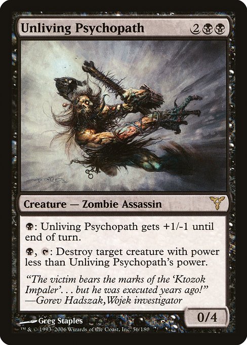 DIS: Unliving Psychopath (Foil)
