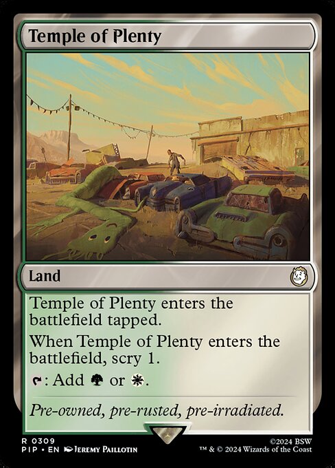 PIP: Temple of Plenty (Foil)