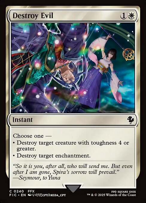 FIC: Destroy Evil (Foil)