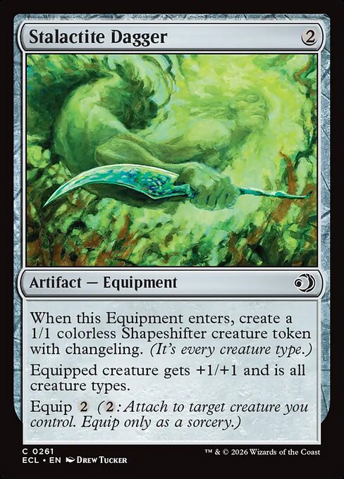 ECL: Stalactite Dagger (Foil)