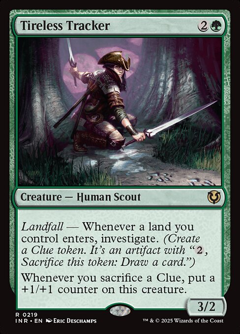 INR: Tireless Tracker (Foil)