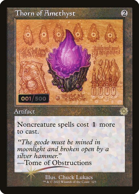 BRR: Thorn of Amethyst (Schematic) (Serial Numbered) (Foil)