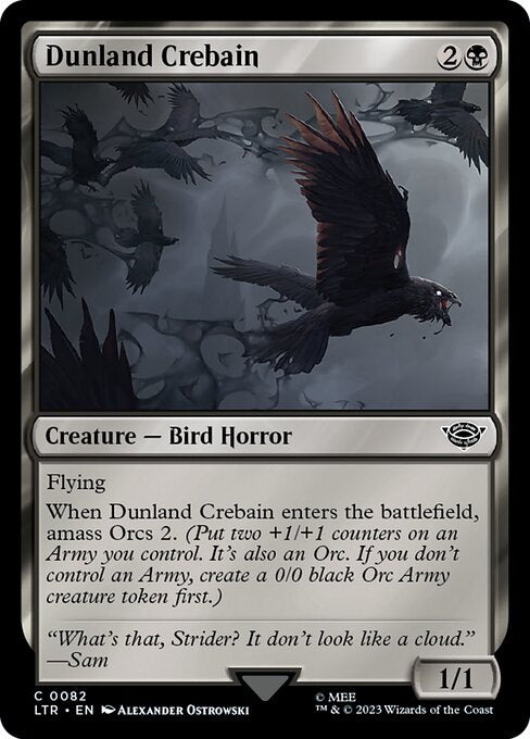 LTR: Dunland Crebain (Foil)