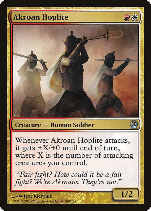 THS: Akroan Hoplite (Foil)