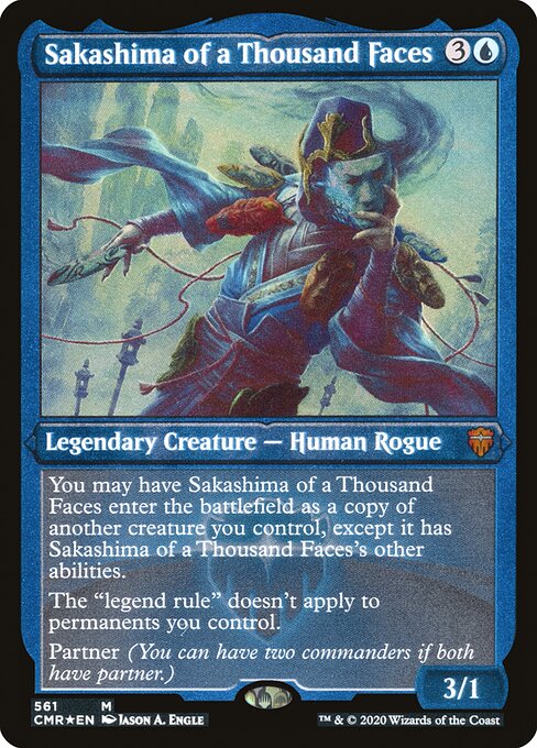 CMR: Sakashima of a Thousand Faces (Foil Etched)