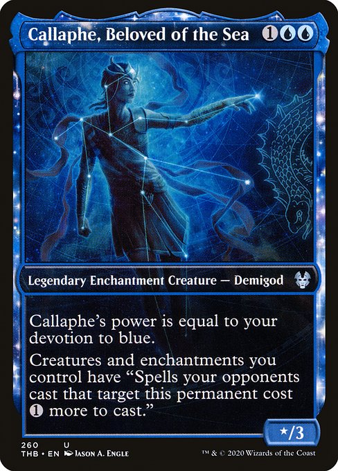 THB: Callaphe, Beloved of the Sea (Showcase) (Foil)