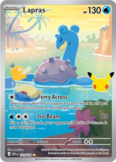 30C: Lapras (Holofoil)