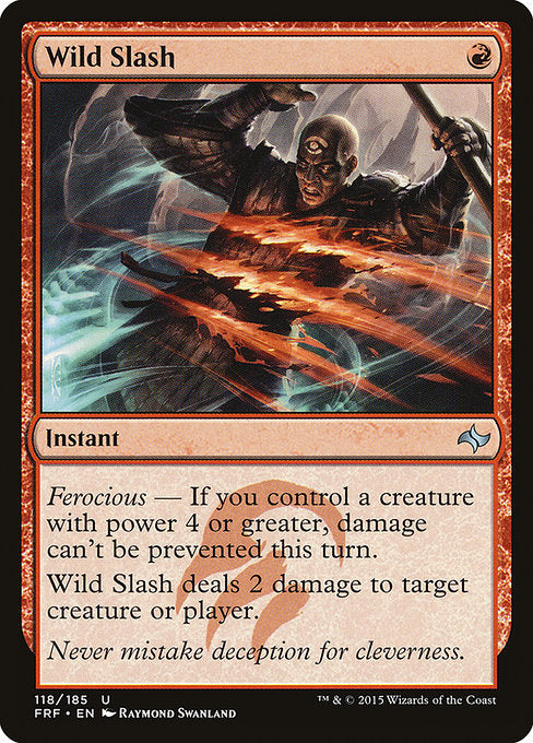 FRF: Wild Slash (Foil)