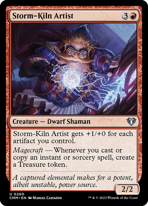 CMM: Storm-Kiln Artist (Foil)