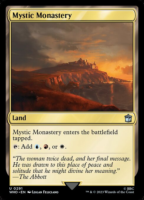 WHO: Mystic Monastery