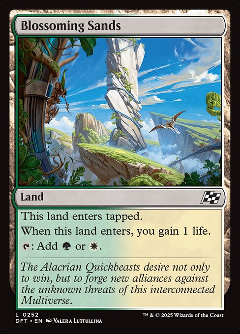 DFT: Blossoming Sands