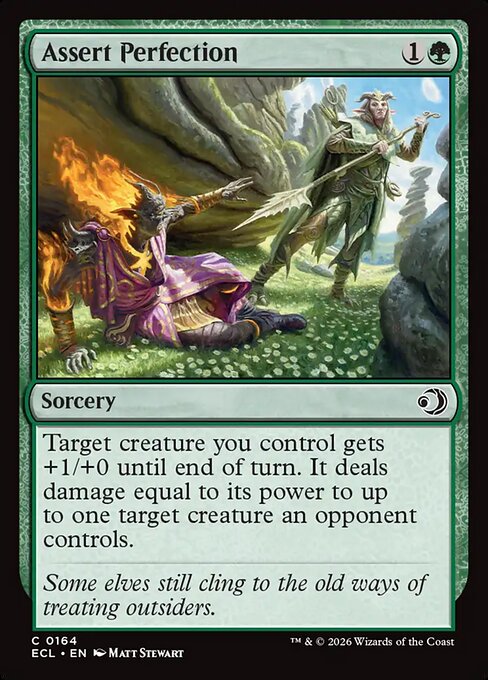 ECL: Assert Perfection (Foil)