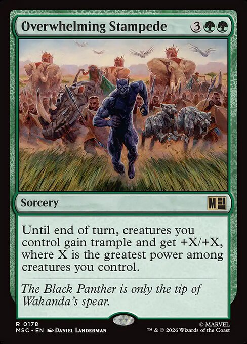 MSC: Overwhelming Stampede