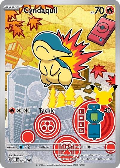 MEP: Cyndaquil - 047 (Holofoil)