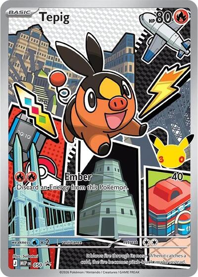 MEP: Tepig - 050 (Holofoil)