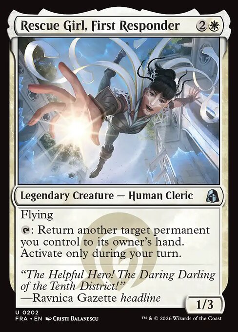 FRA: Rescue Girl, First Responder (Foil)