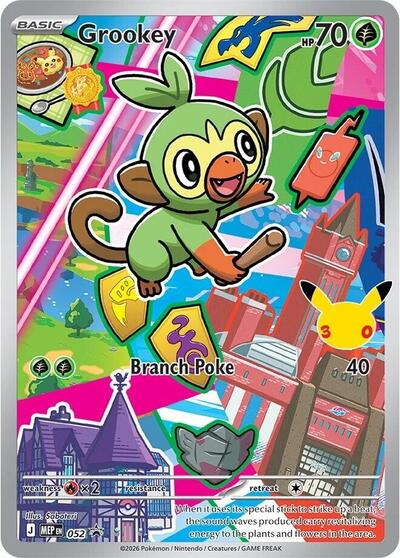 MEP: Grookey - 052 (Holofoil)