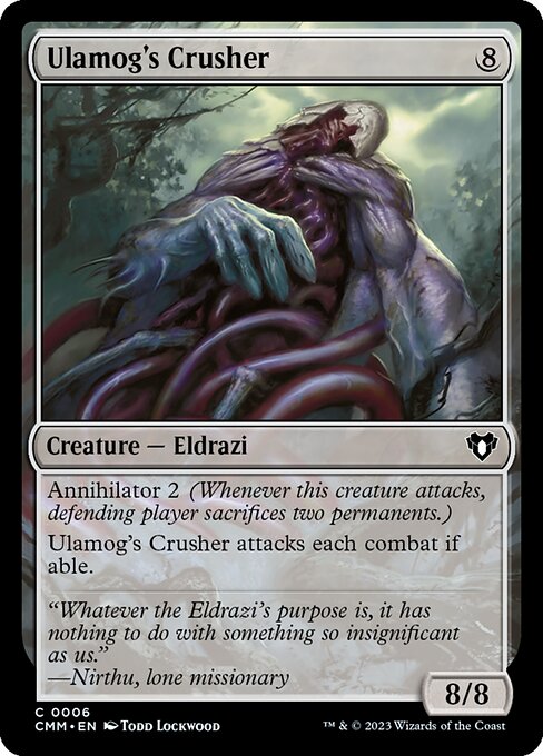 CMM: Ulamog's Crusher (Foil)