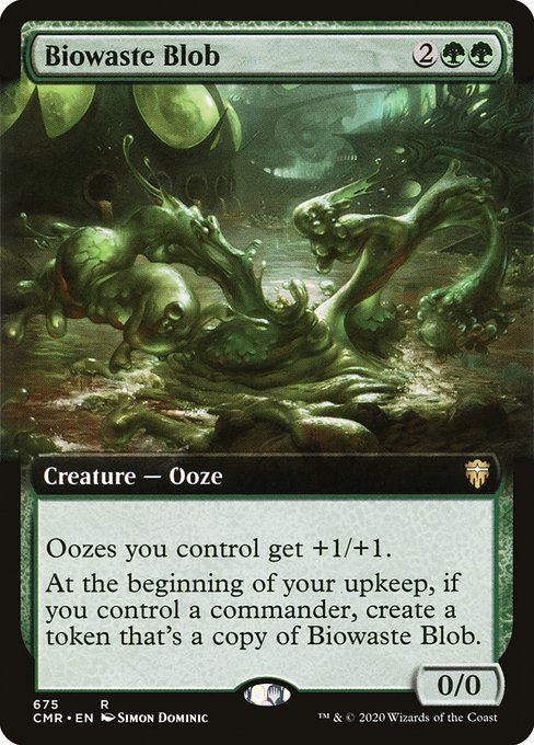 CMR: Biowaste Blob (Extended Art) (Foil)