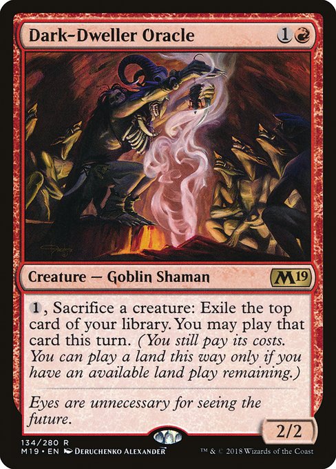 M19: Dark-Dweller Oracle (Foil)