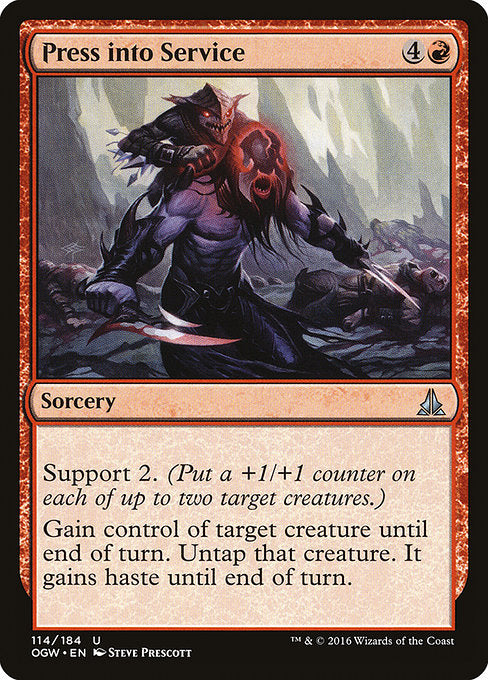OGW: Press into Service (Foil)