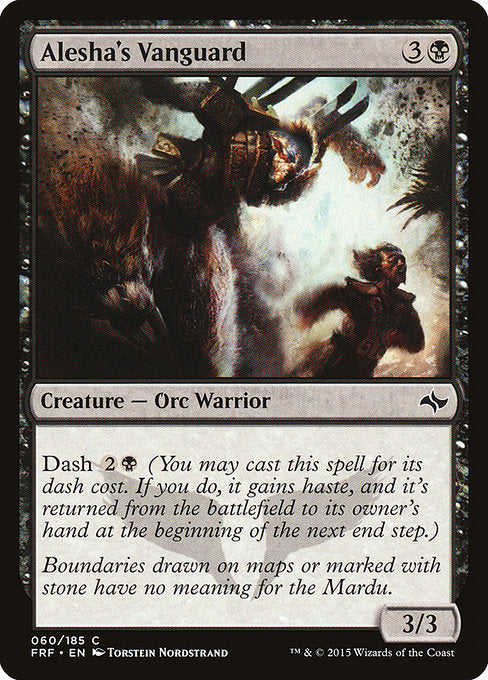 FRF: Alesha's Vanguard (Foil)