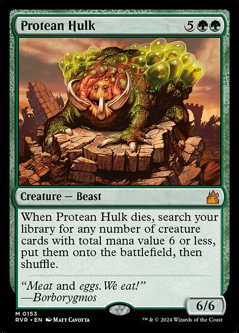RVR: Protean Hulk (Foil)