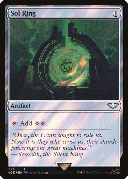 40K: Sol Ring (252) (Surge Foil)