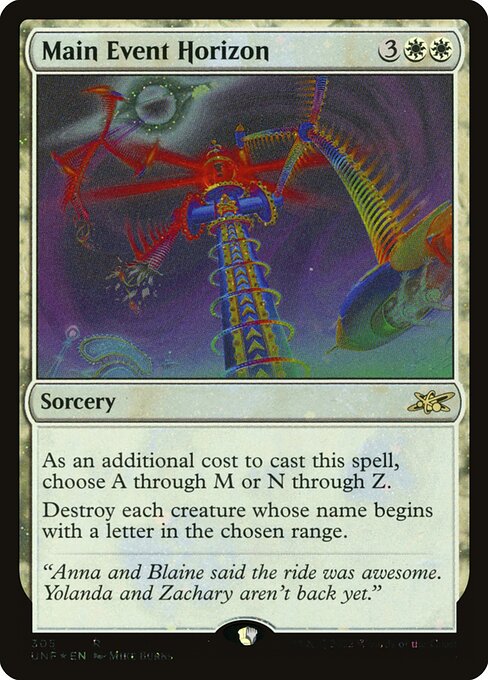 UNF: Main Event Horizon (Galaxy Foil)