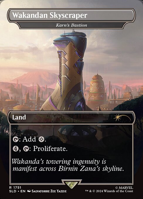 SLD: Wakandan Skyscraper - Karn's Bastion