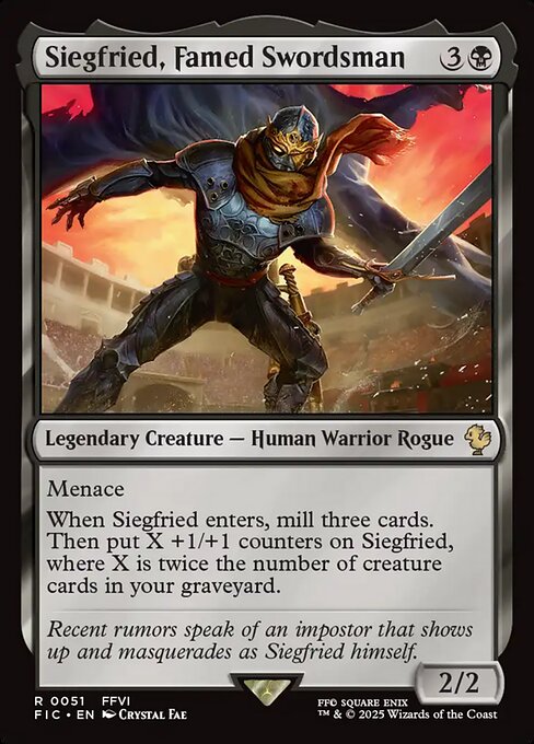 FIC: Siegfried, Famed Swordsman (Foil)