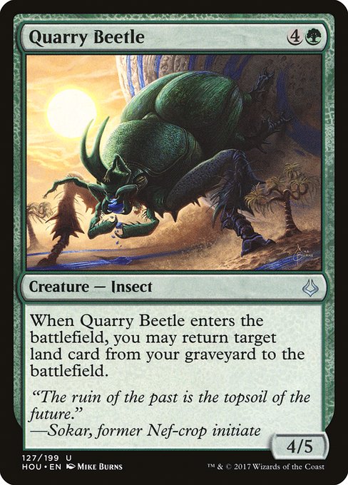 HOU: Quarry Beetle (Foil)
