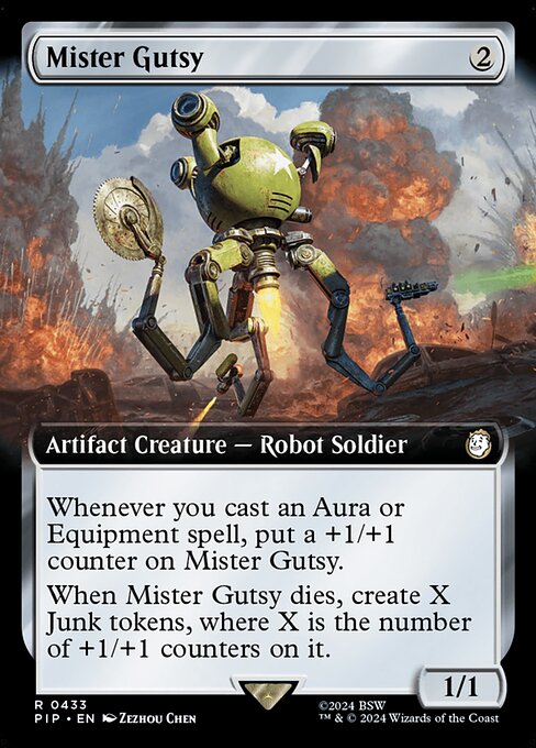 PIP: Mister Gutsy (Extended Art) (Foil)