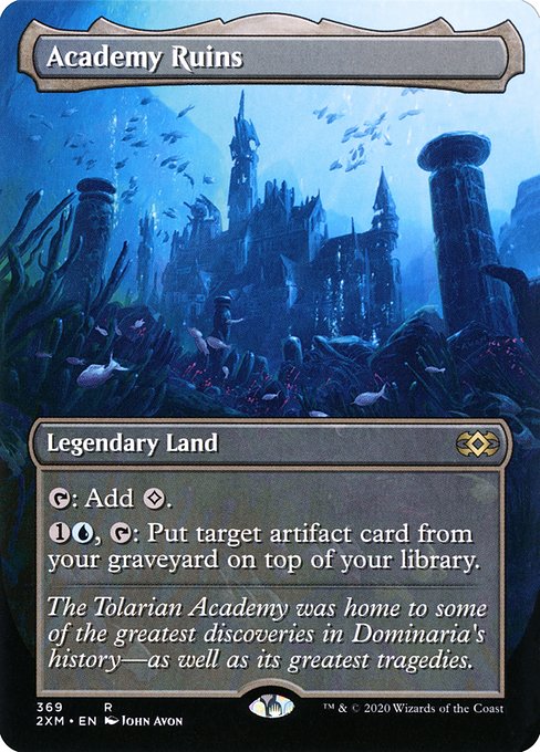 2XM: Academy Ruins (Borderless) (Foil)
