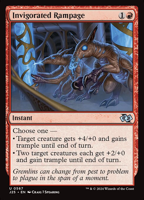 J25: Invigorated Rampage