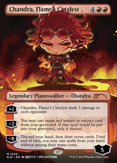 SLD: Chandra, Flame's Catalyst (Rainbow Foil)