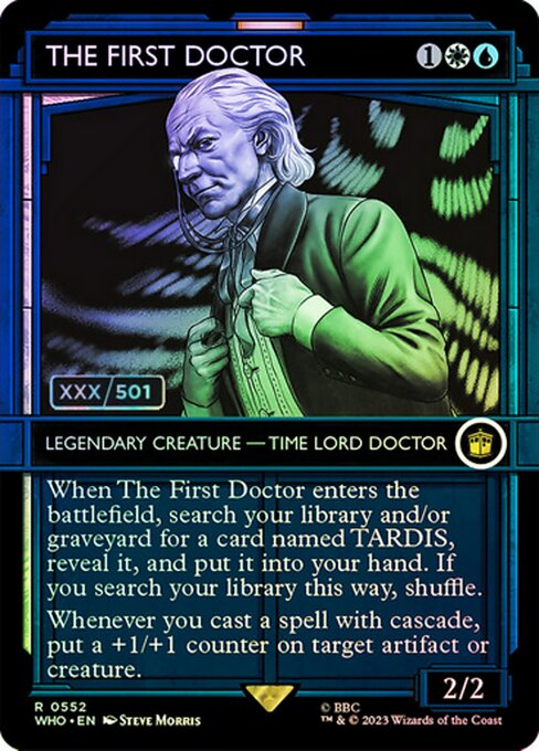 WHO: The First Doctor (Serial Numbered) (Foil)