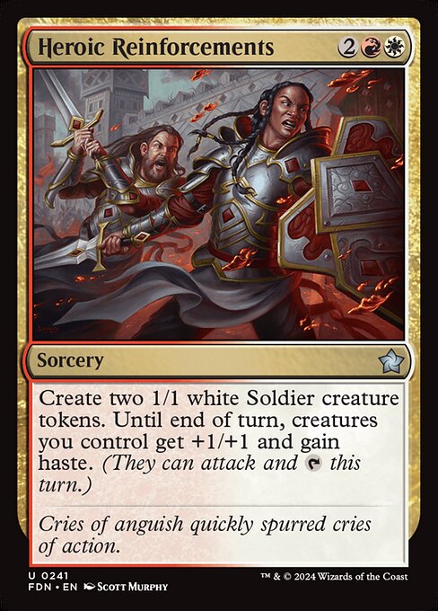 FDN: Heroic Reinforcements (Foil)