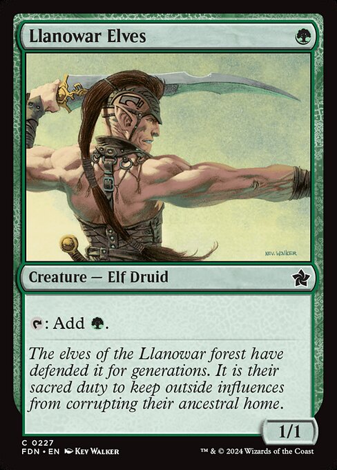 FDN: Llanowar Elves (Foil)