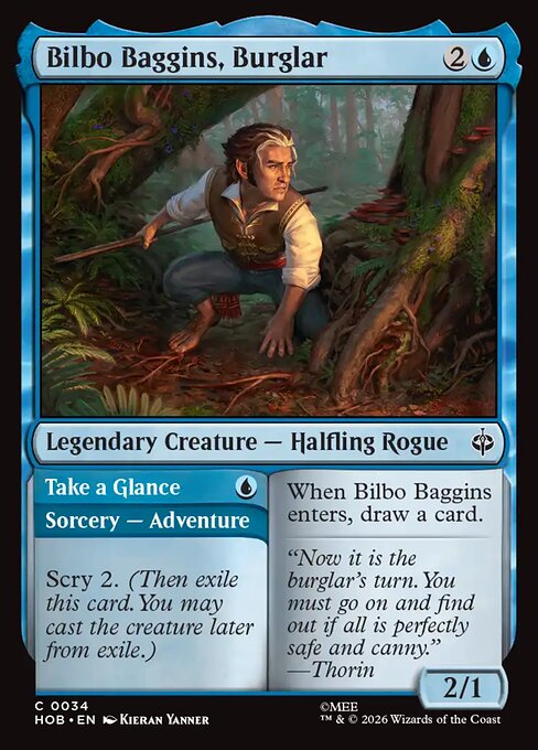 HOB: Bilbo Baggins, Burglar