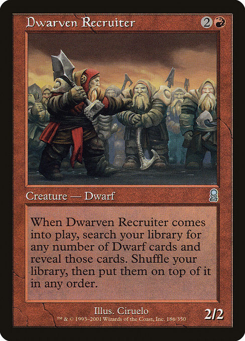 ODY: Dwarven Recruiter (Foil)