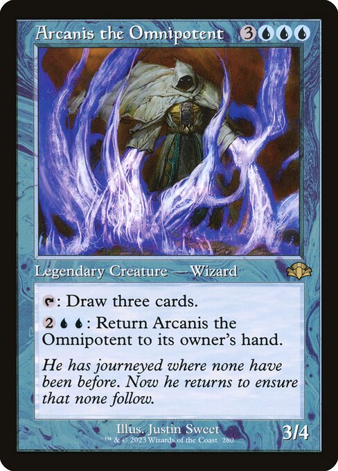 DMR: Arcanis the Omnipotent (Retro Frame) (Foil)