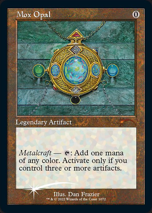 SLD: Mox Opal (Retro Frame) (Foil Etched)