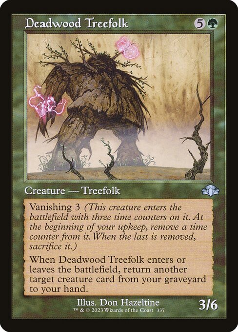 DMR: Deadwood Treefolk (Retro Frame)