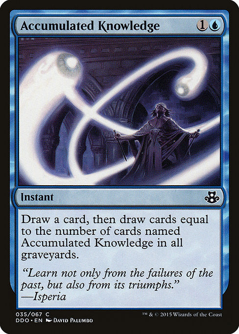DDO: Accumulated Knowledge