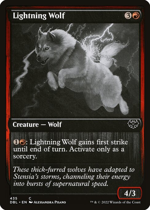 DBL: Lightning Wolf (Foil)